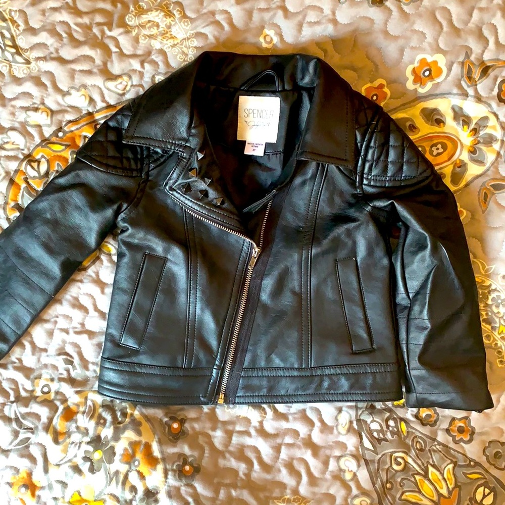 Toddler Motorcycle Studded Jacket